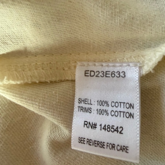 Aratta Cream Button-Up Utility Jacket with Lace Trim - Picture 12 of 12